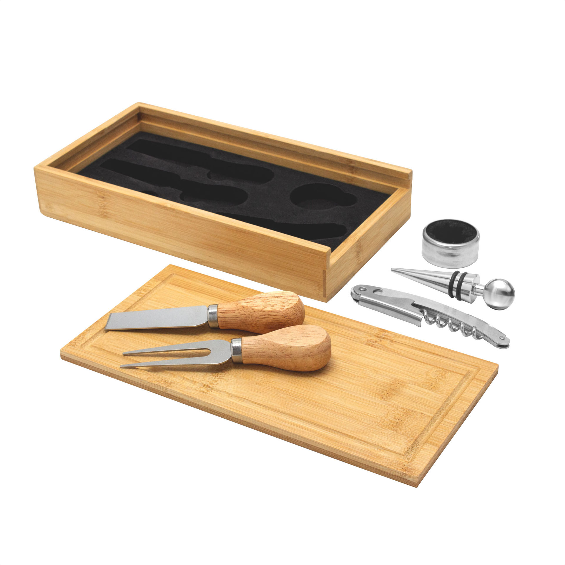 Set De Vino Y Tabla Para Quesos "winchester" 6