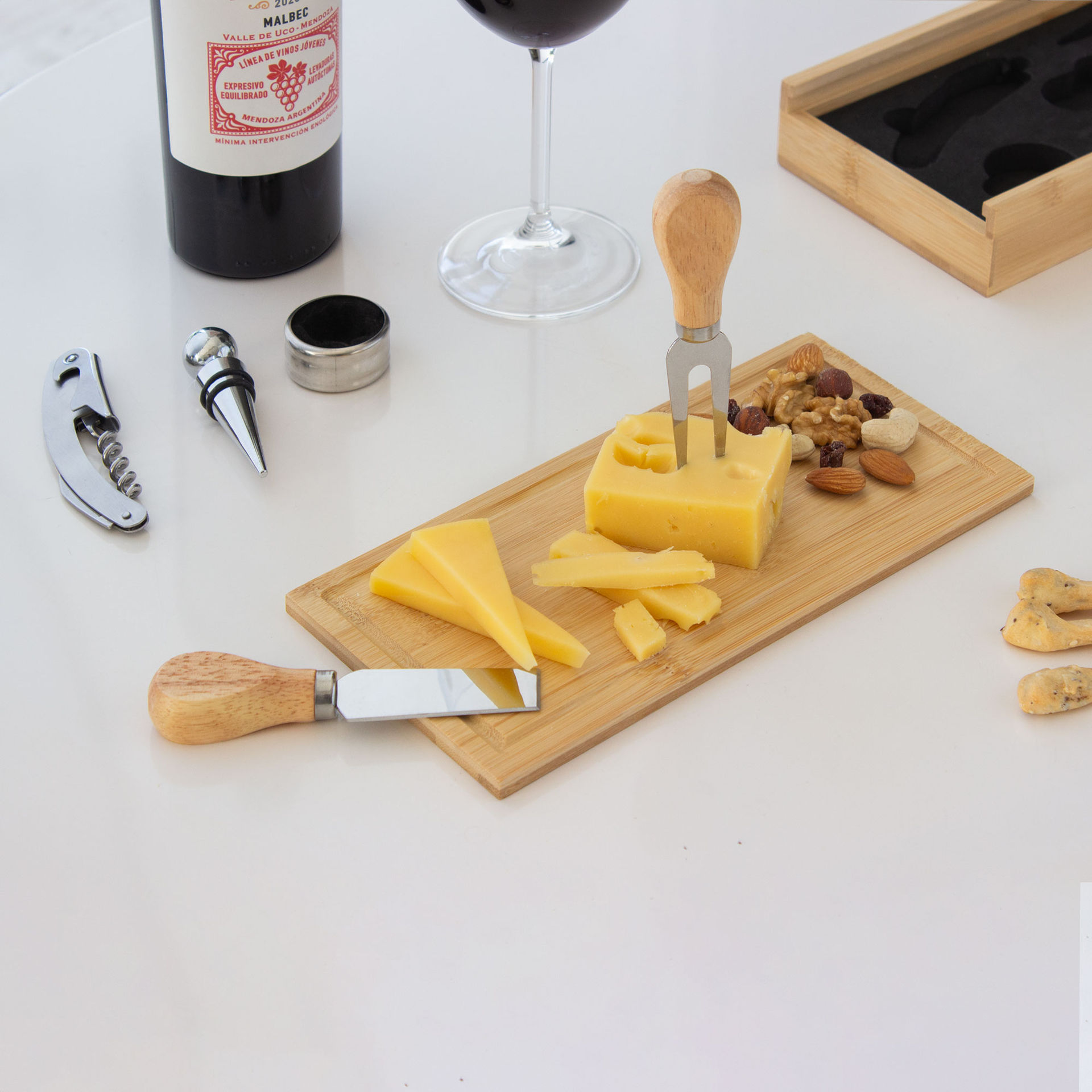 Set De Vino Y Tabla Para Quesos "winchester" 11
