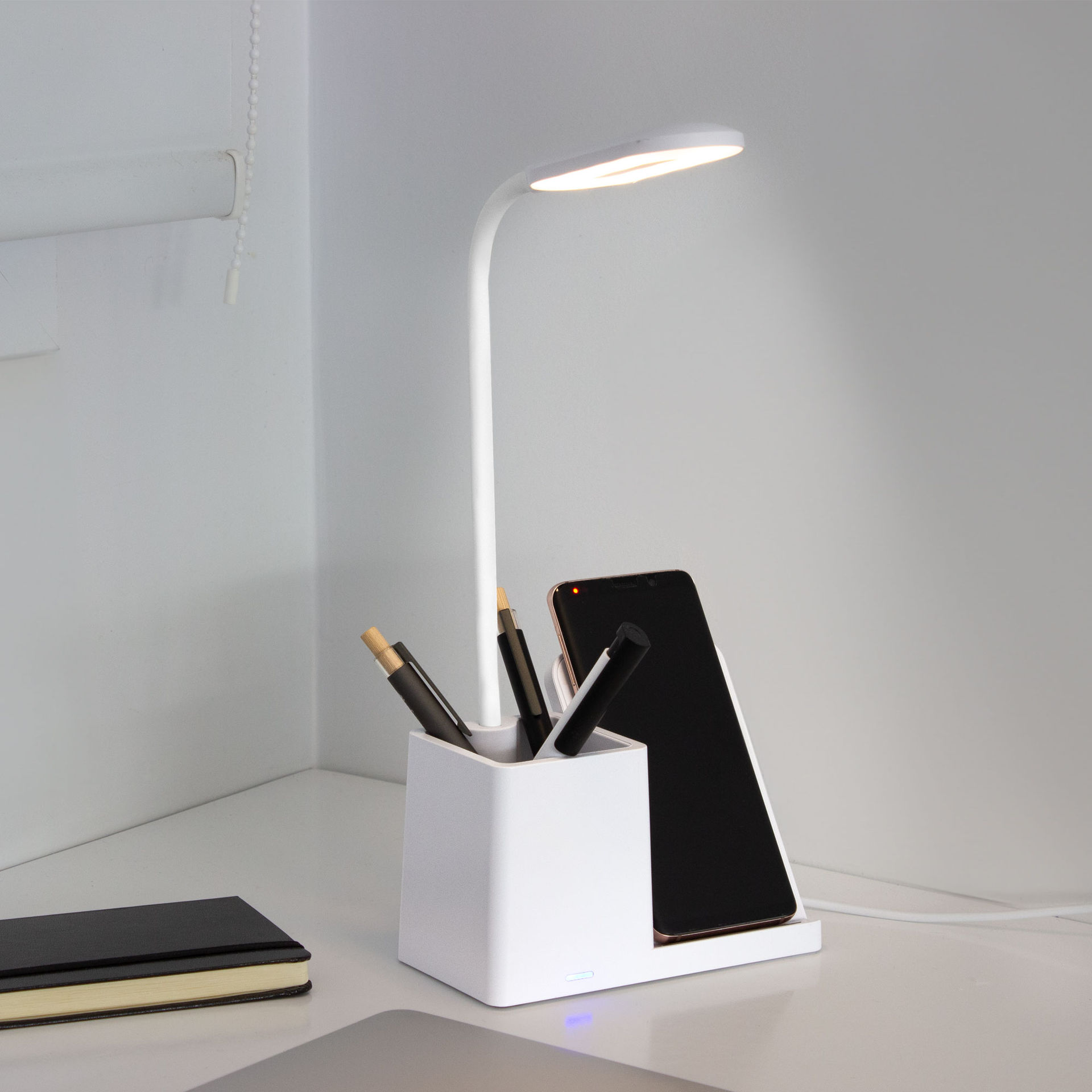 Organizador De Escritorio Con Lámpara "minioffice" 7