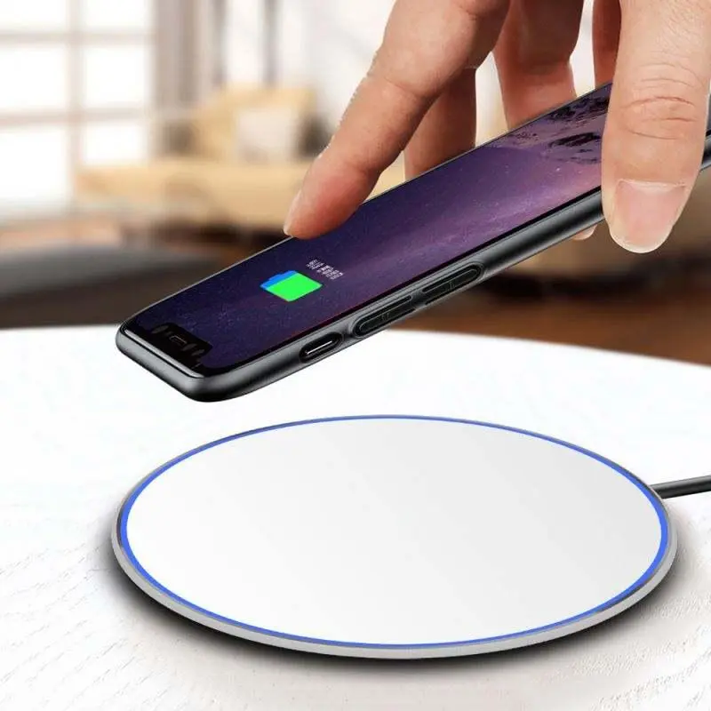 Cargador Inalámbrico Qi Slim15W 5