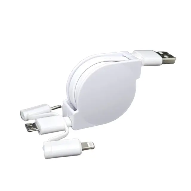 Cable 3 en 1 Retráctil para Celular 1