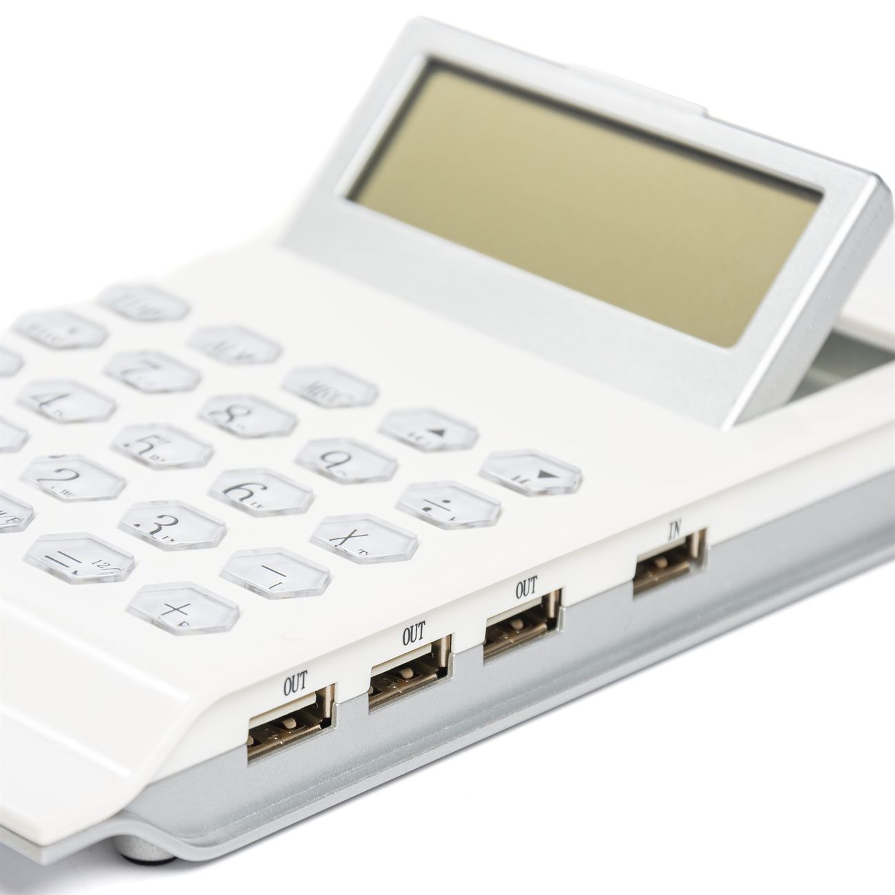 Calculadora con Multipuerto USB 5