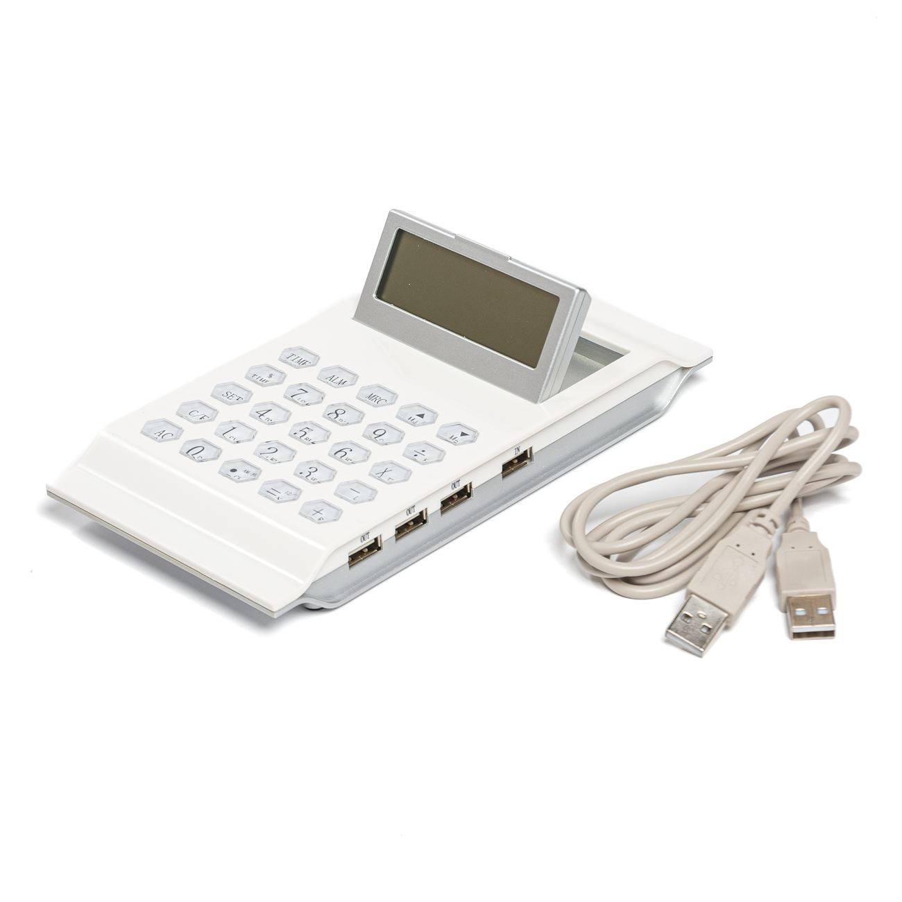 Calculadora con Multipuerto USB 1