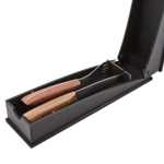 Juego De Cubiertos Premium Tradicional M 2 Piezas En Box De Madera 1