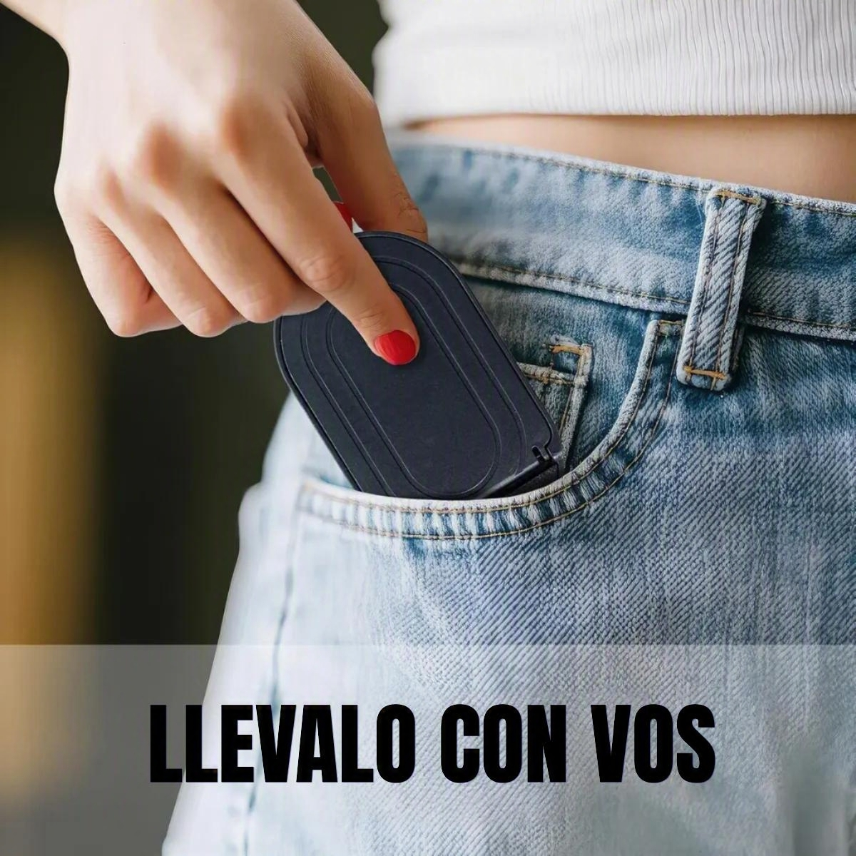 Soporte Plegable Celular Negro 4