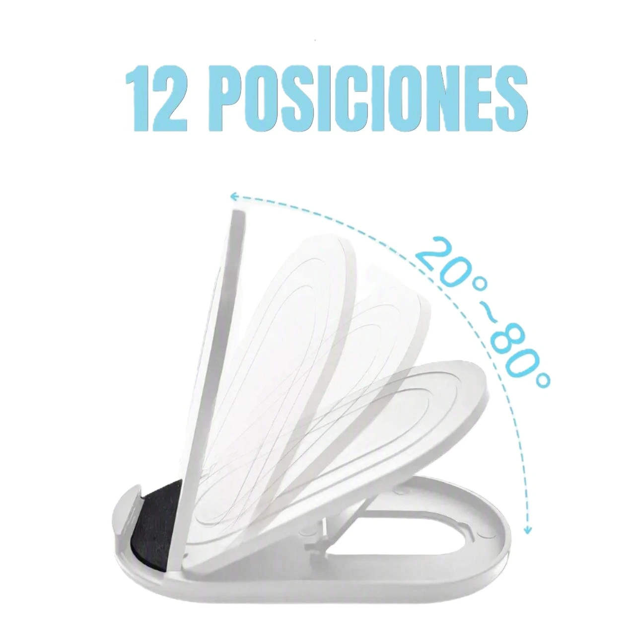 Soporte Plegable Celular Blanco 3