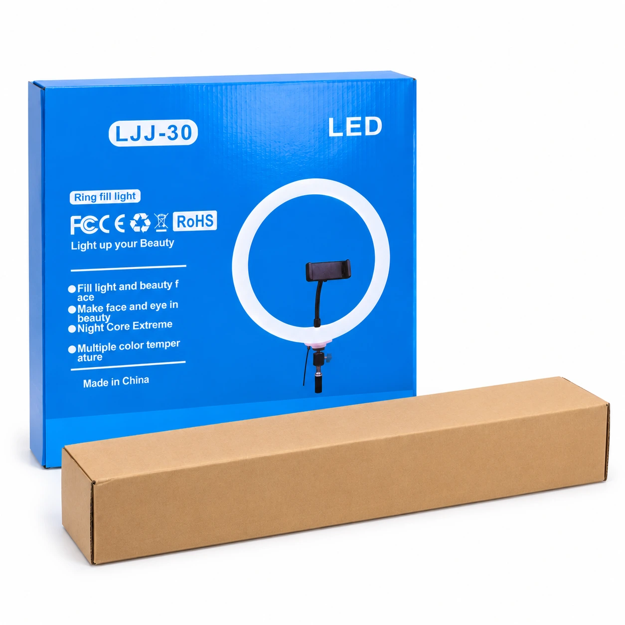 Aro Luz Led 30cm con Trípode 10