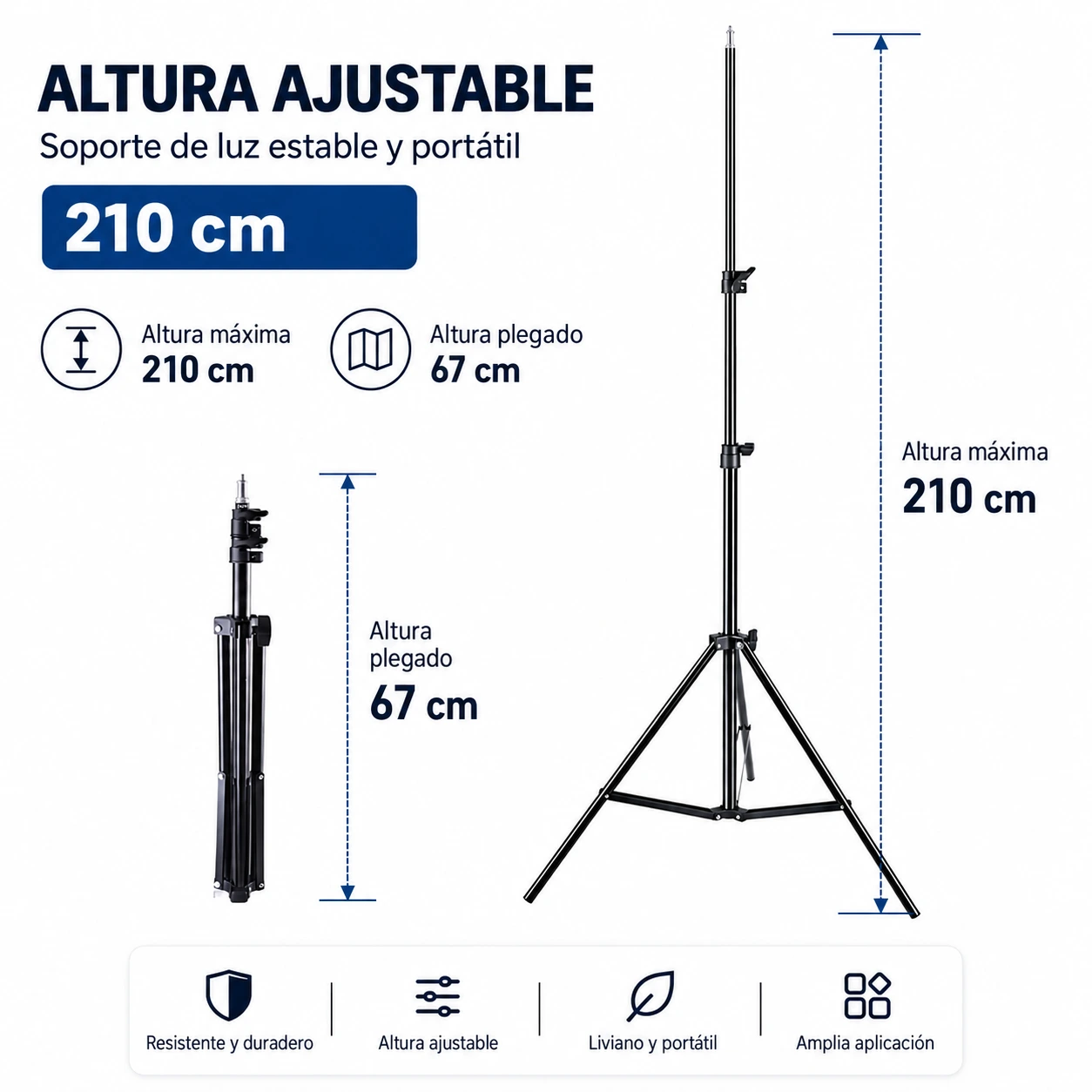 Aro Luz Led 30cm con Trípode 8